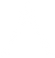 A white open delta which means being open to change.  The secondary Abstract Lyfestyle logo.