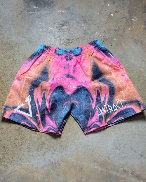 Aurora Vibe Shorts with Stylish Detailed Embroidery by Abstract Lyfestyle Ltd Co