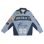 Abstract Racing Jacket (Pre-Sale) Jacket S / Light Blue,M / Light Blue,L / Light Blue,XL / Light Blue,2XL / Light Blue,3XL / Light Blue Dark Gray