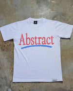 (Kids) Minimal Abstract Tee T-Shirt White / Small,White / Medium,White / Large Dim Gray