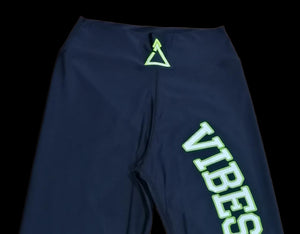 Vibes and Vices Leggings Activewear 2X-Large / Black/White/Neon Green,X-Large / Black/White/Neon Green,Large / Black/White/Neon Green,Medium / Black/White/Neon Green,Small / Black/White/Neon Green Black